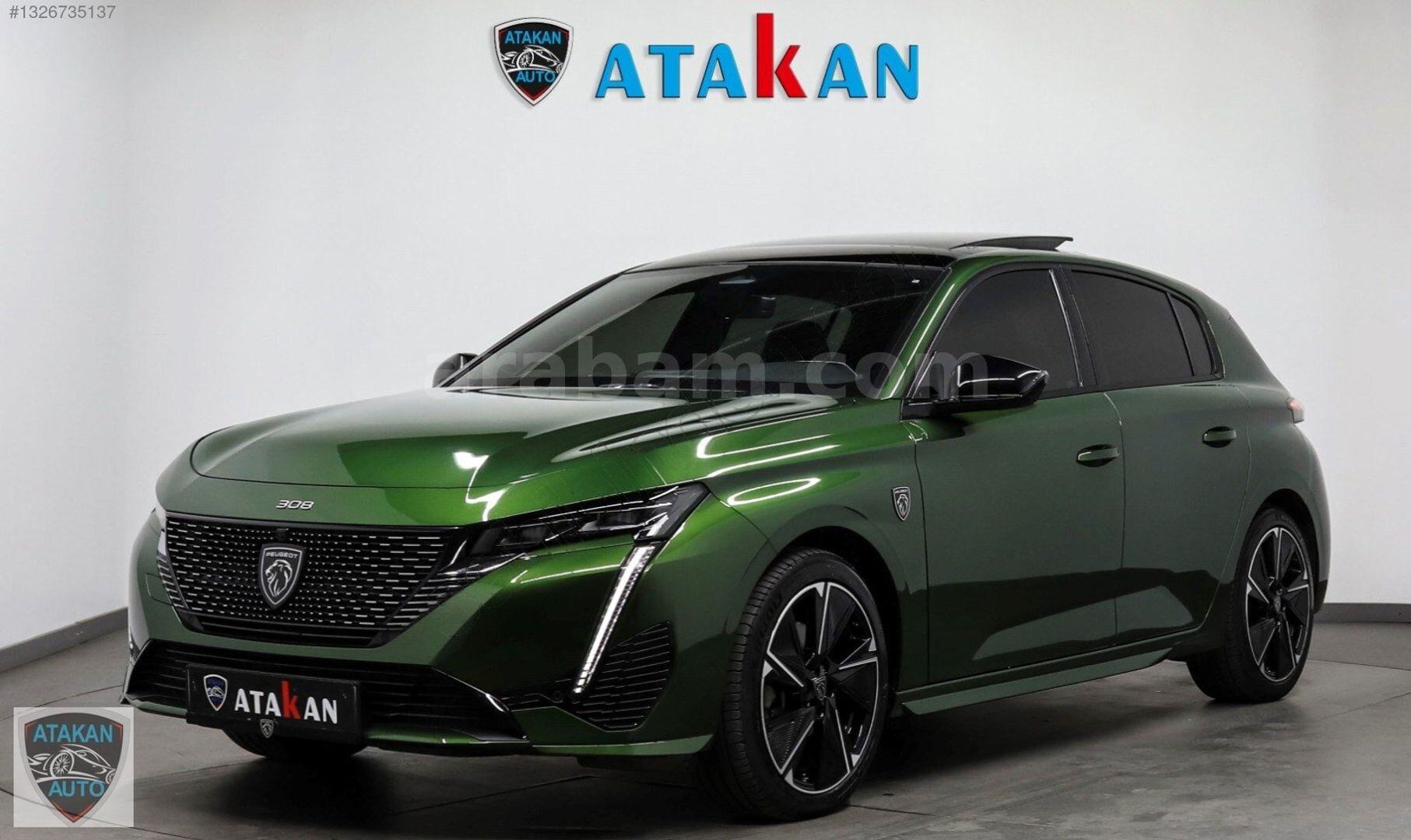 Galeriden Peugeot e-308 GT 2024 Model İstanbul 34.000 km Yeşil 7
