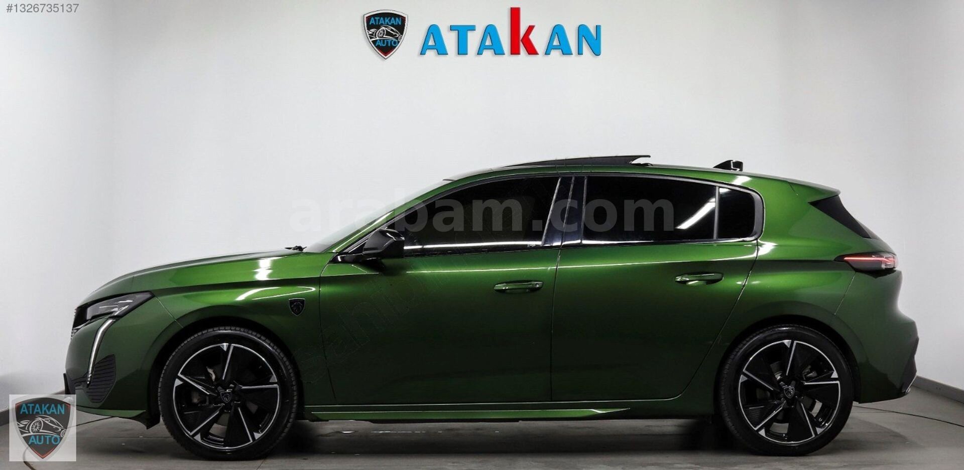 Galeriden Peugeot e-308 GT 2024 Model İstanbul 34.000 km Yeşil 5