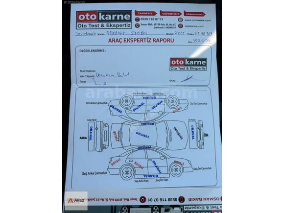 AVAZ.DAN CAM GİBİ TEMİZ SYMBOL.