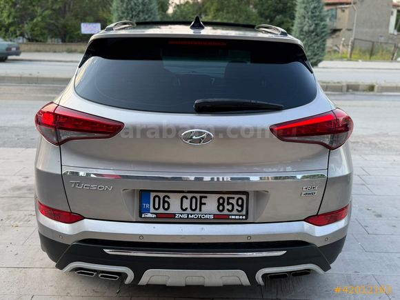 ZENGİN MOTORS'DAN 2016 TUCSON 2.0 CRDİ 4X4 180HP HATASIZ