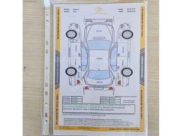 2010 SEMBOL 1.5 DCİ! DEĞİŞENSİZ! EXPER RAPORLU ABS'Lİ ÇİFTAİRBEG