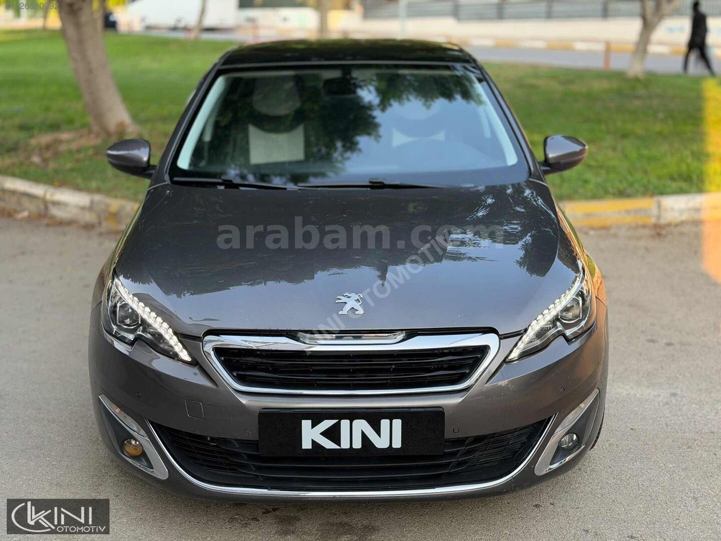 Galeriden Peugeot 308 1.2 PureTech Allure 2014 Model Antalya 198.000 km Gri 2