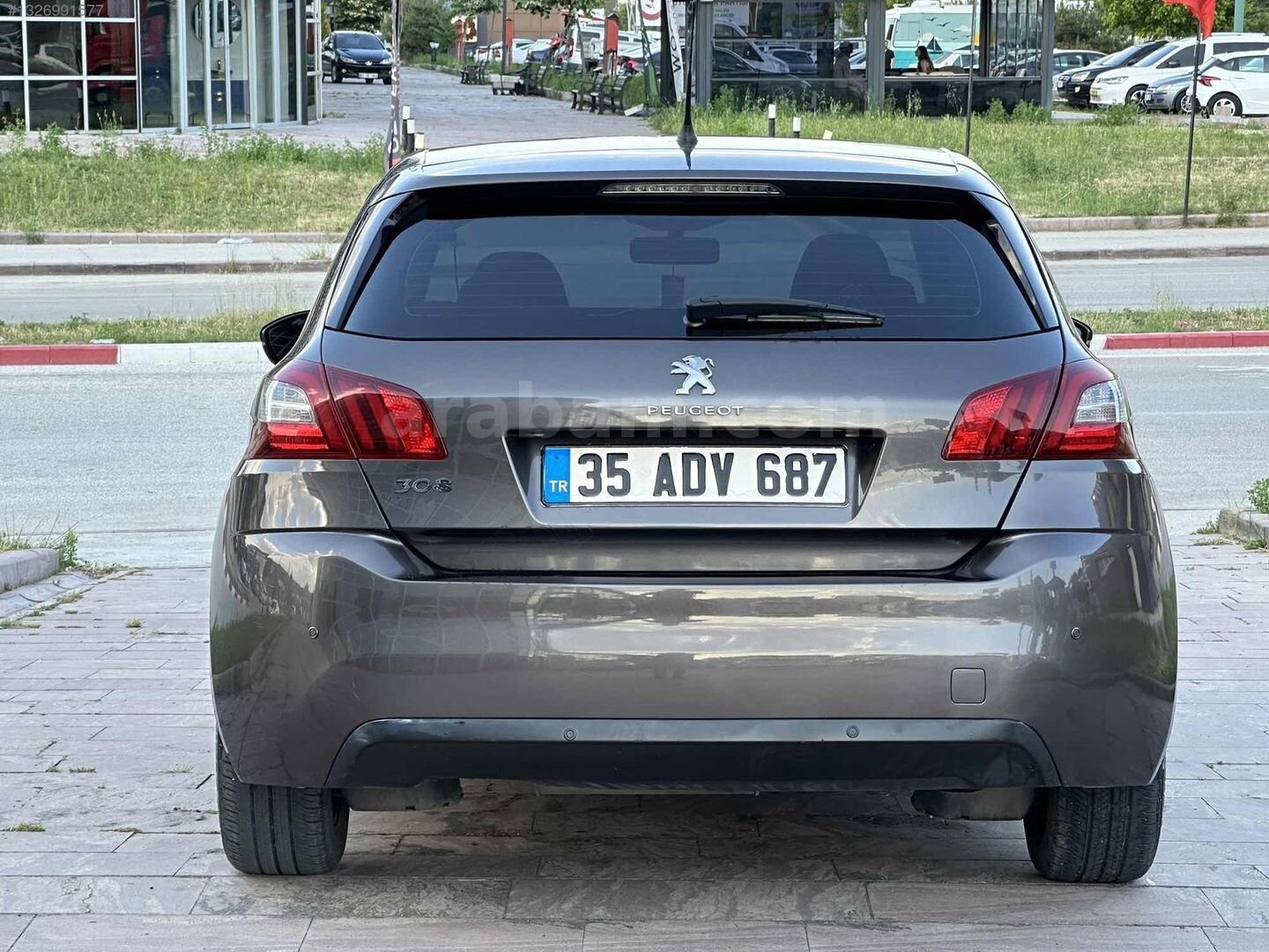 Galeriden Peugeot 308 1.2 PureTech Access 2014 Model Uşak 142.000 km Füme 6