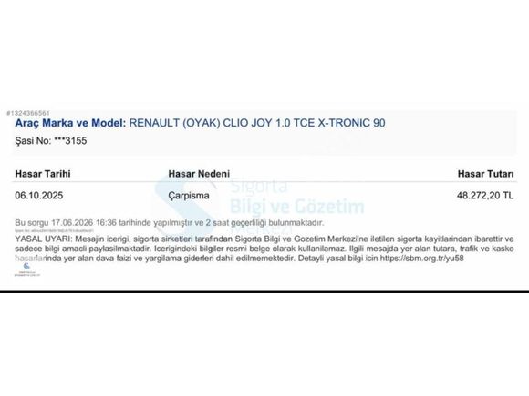 FERİTOĞLU-2022 RENAULT CLİO 5 TESLA EKRANLI SERVİS BAKIMLI