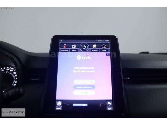 2022 CLİO 1.0TCE OTOMATİK TABLET EKRAN SERVİS BAKIMLI 60 BİN KM