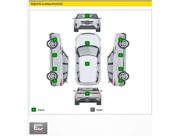 EC AUTO 2023 RENAULT CLIO BOYASIZ DEĞİŞENSİZ 12 TAKSİT