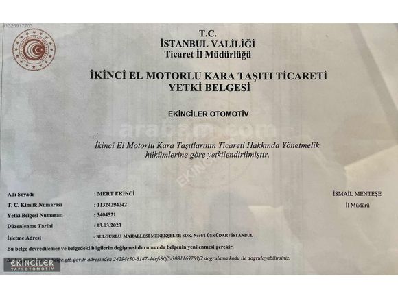 EKİNCİLER / 2023 / BOYASIZ / İLK EL / TABLET / 47 BİN KM /EMİNEV