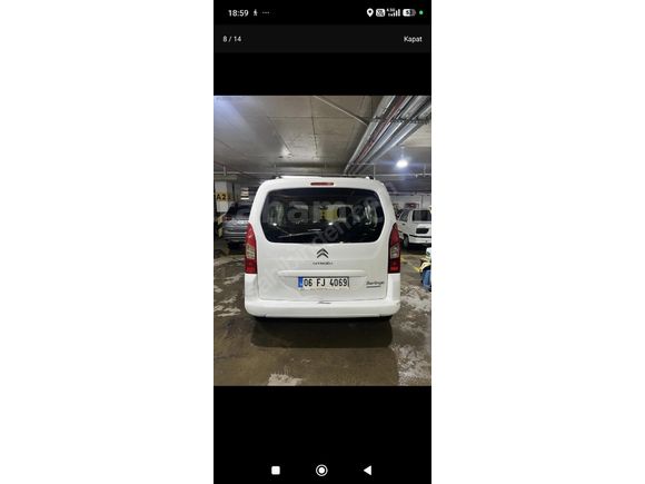 Sahibinden Citroen Berlingo 1.6 HDi Multispace 2014 Model