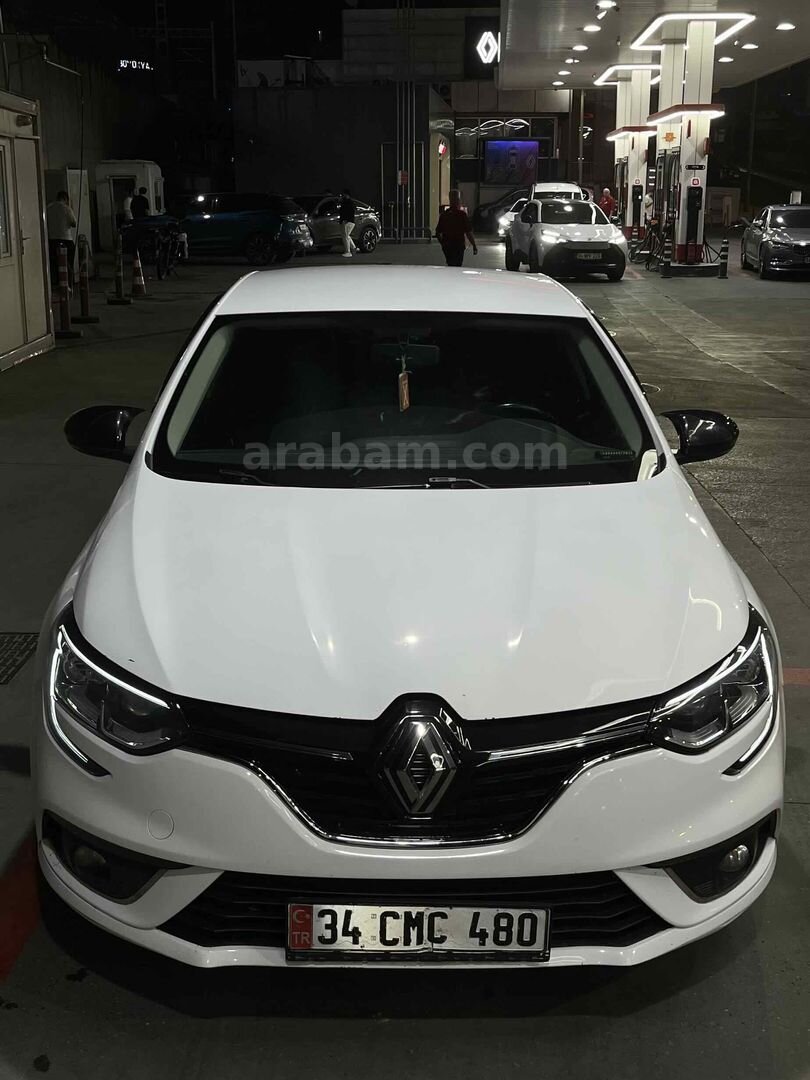 Sahibinden Renault Megane 1.5 Blue DCI Touch 2019 Model İstanbul 207.000 km Beyaz 2
