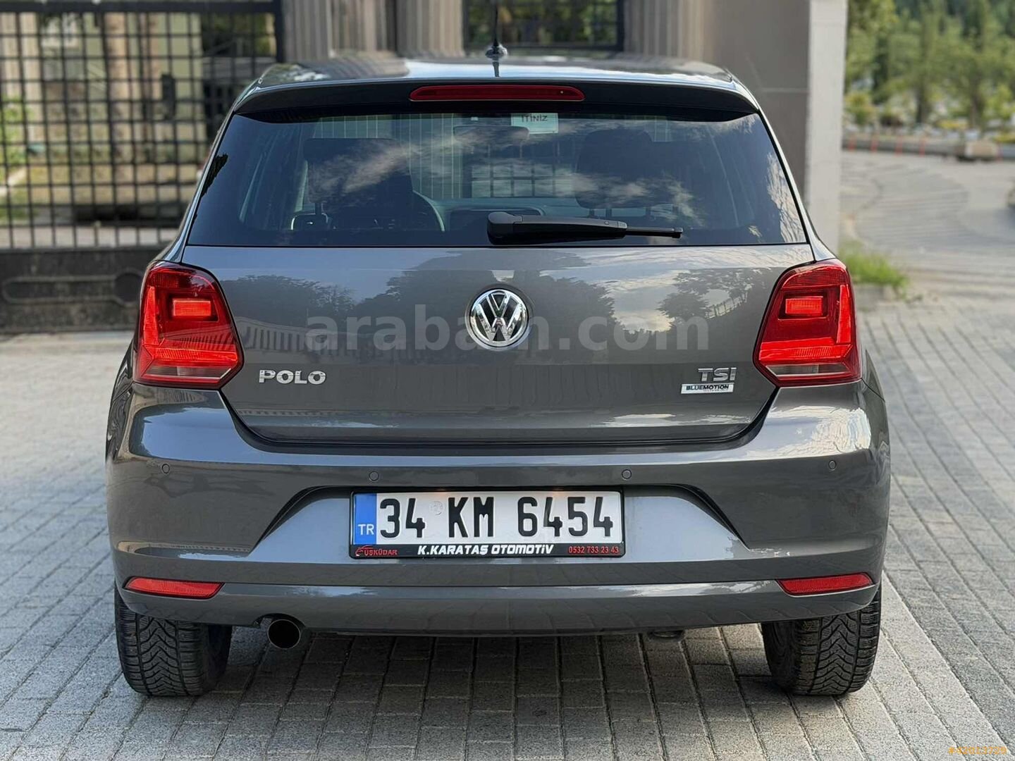 Galeriden Volkswagen Polo 1.2 TSi Allstar 2017 Model İstanbul 72.000 km Füme 5