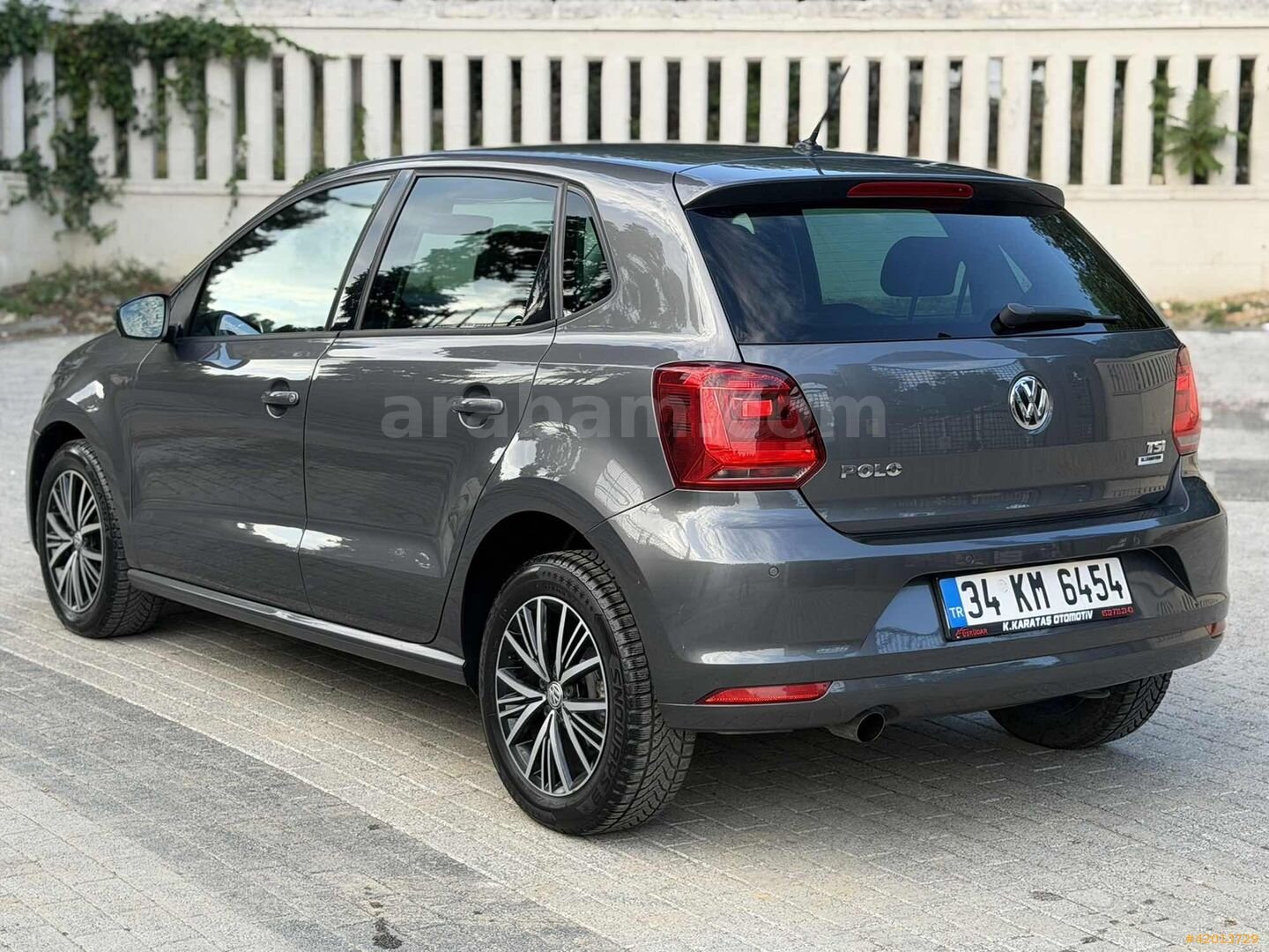 Galeriden Volkswagen Polo 1.2 TSi Allstar 2017 Model İstanbul 72.000 km Füme 6