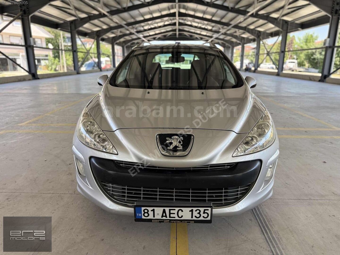 Galeriden Peugeot 308 1.6 HDi Premium 2009 Model Düzce 301.000 km Gri 1