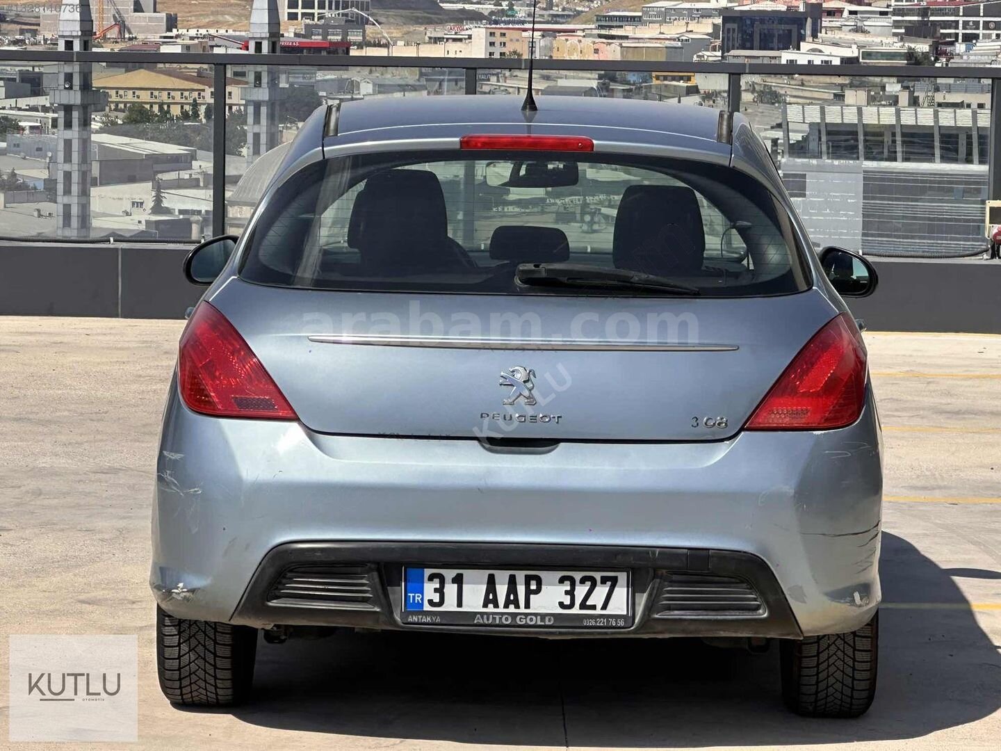 Galeriden Peugeot 308 1.6 HDi Active 2012 Model Ankara 250.000 km Mavi 6
