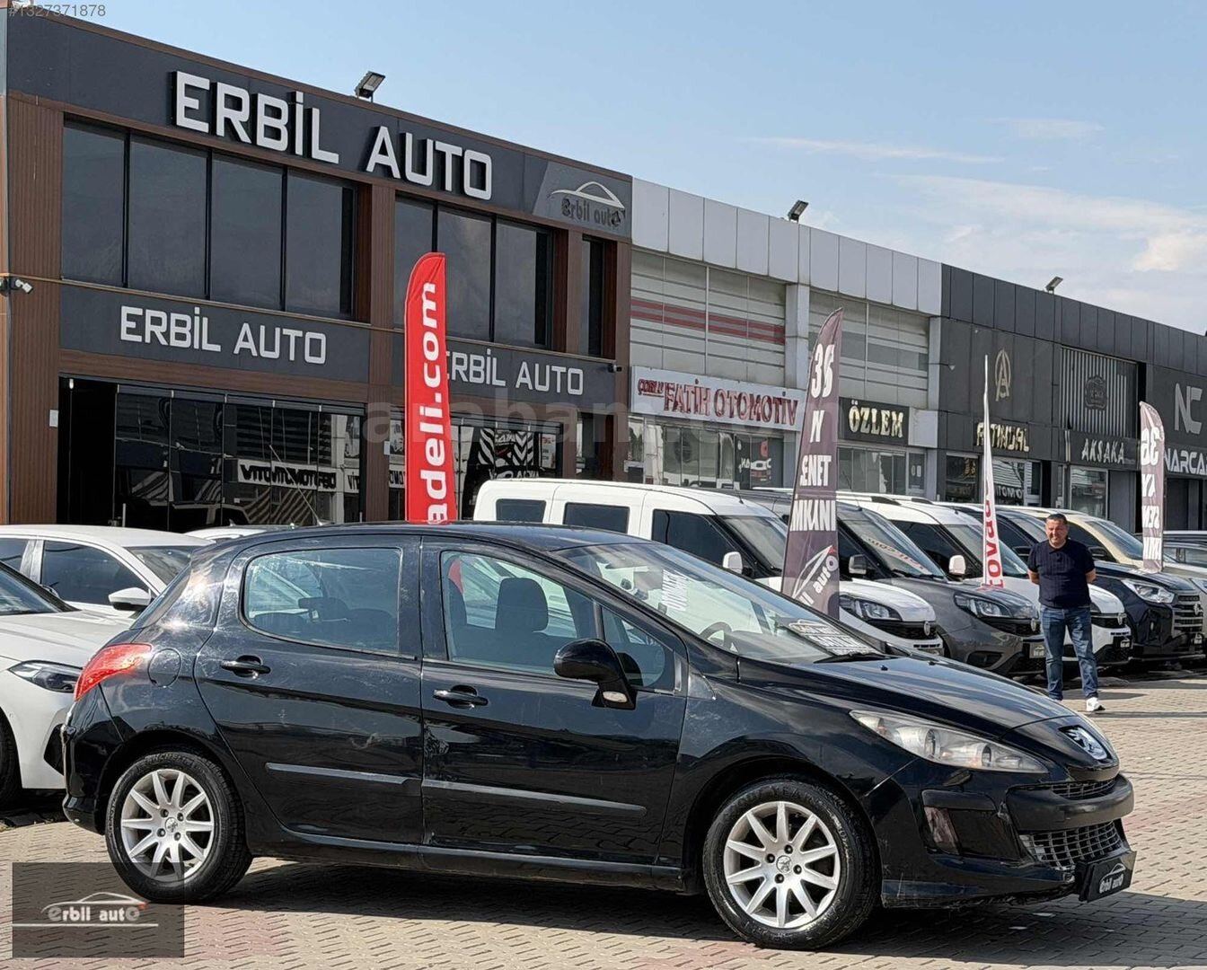 Galeriden Peugeot 308 1.6 HDi Comfort Pack 2011 Model Tekirdağ 235.000 km Siyah 3