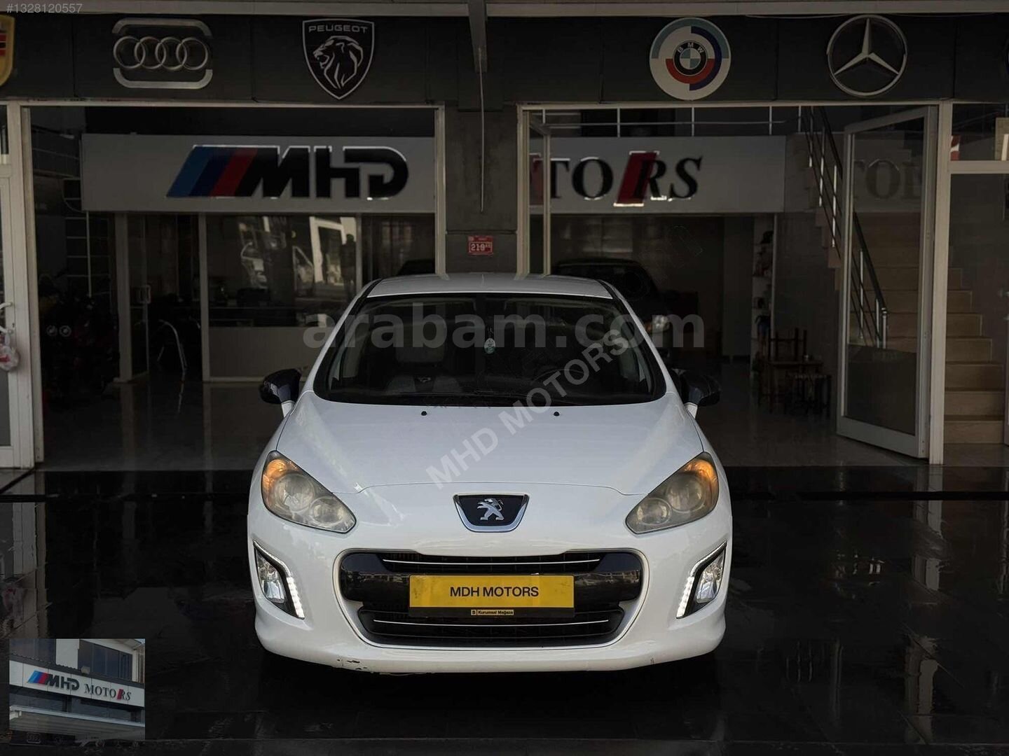 Galeriden Peugeot 308 1.6 HDi Active 2012 Model Diyarbakır 208.000 km Beyaz 1