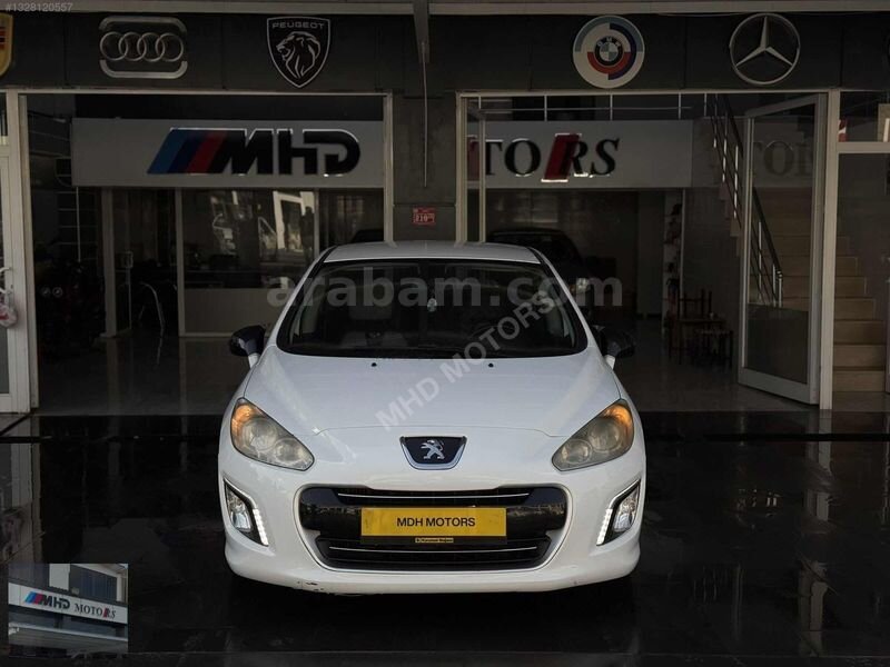 Galeriden Peugeot 308 1.6 HDi Active 2012 Model Diyarbakır 208.000 km Beyaz