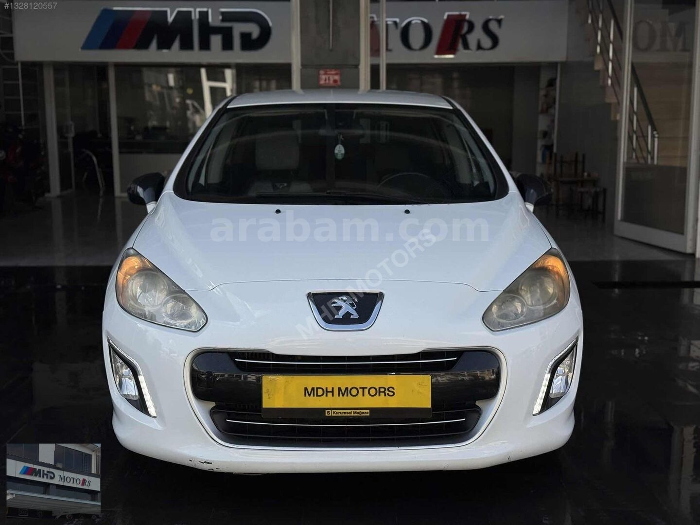Galeriden Peugeot 308 1.6 HDi Active 2012 Model Diyarbakır 208.000 km Beyaz 2