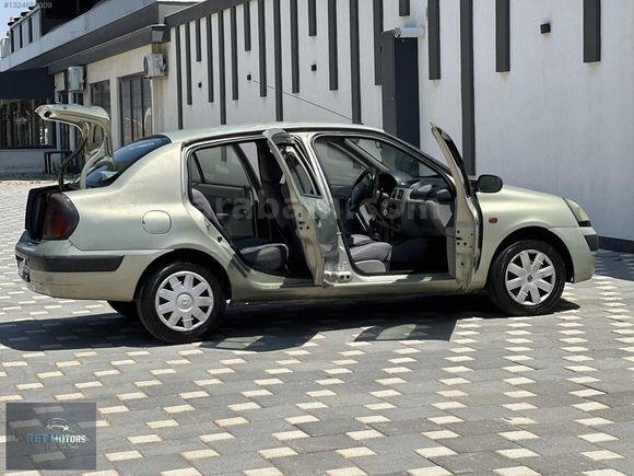 DEĞİŞENSİZ - TRAMERSİZ - 2004 MODEL CLİO 1.4 LPG'Lİ - KLİMALI !.
