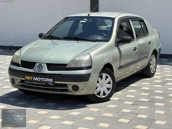 DEĞİŞENSİZ - TRAMERSİZ - 2004 MODEL CLİO 1.4 LPG'Lİ - KLİMALI !.