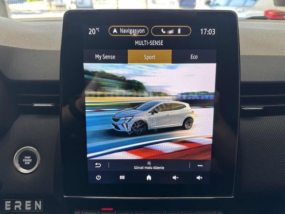 2023 CLIO 1.0 TCe TECHNO ESPRIT ALPINE X-TRONIC HATASIZ BOYASIZ.