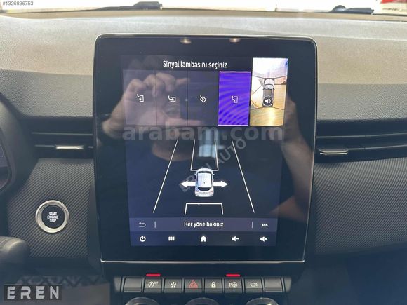 2023 CLIO 1.0 TCe TECHNO ESPRIT ALPINE X-TRONIC HATASIZ BOYASIZ.