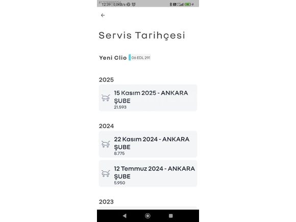 23 MODEL 32000 KM CLİO ALPİNE HATASIZ BOYASIZ TRAMERSİZ