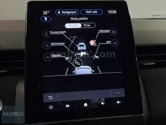 MARCA 2025 RENAULT CLİO TECHNO ESPRİT ALPHINE/18.500KM