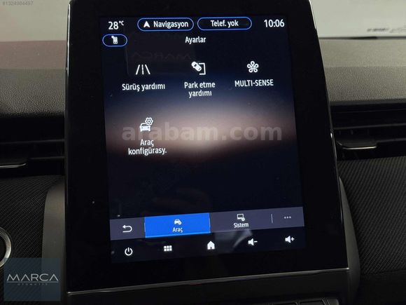 MARCA 2025 RENAULT CLİO TECHNO ESPRİT ALPHINE/18.500KM