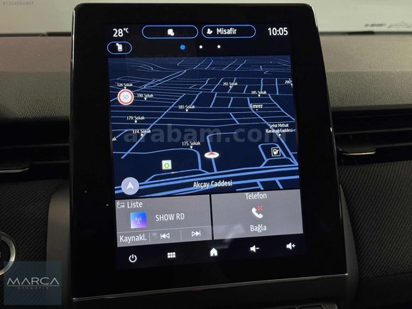 MARCA 2025 RENAULT CLİO TECHNO ESPRİT ALPHINE/18.500KM