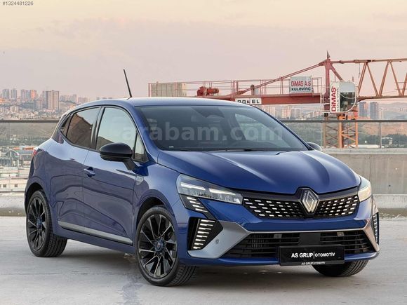 RENAULT CLİO 1.0 TCE ALPİNE BOYASIZ DEĞİŞENSİZ SERVİS BAKIMLI