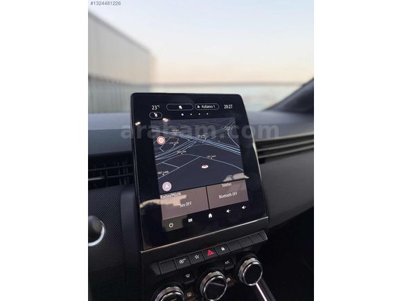 RENAULT CLİO 1.0 TCE ALPİNE BOYASIZ DEĞİŞENSİZ SERVİS BAKIMLI