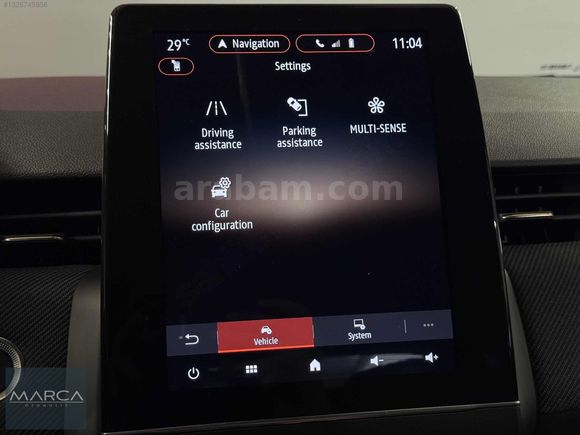 MARCA 2025 RENAULT CLİO TECHNO ESPRİT ALPHINE/24.475KM/HATASIZ