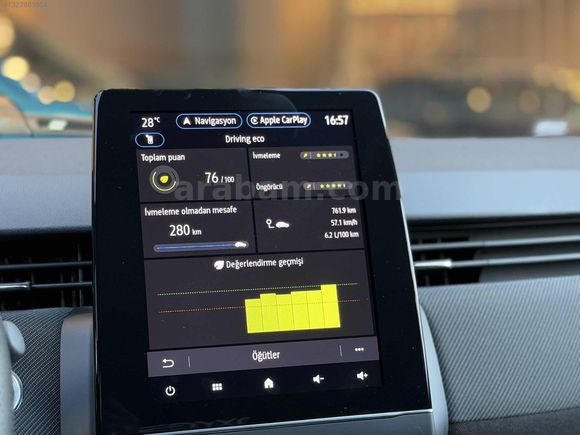 CLIO 1.0TCE TECHNO ESPRİT ALPİNE DÜŞÜK KM BOYASIZ GSR2