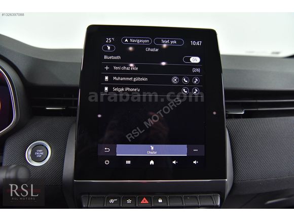 RSL MOTORS'DAN 2025 MODEL RENAULT CLİO ESPRİT ALPİNE HATASIZ %20