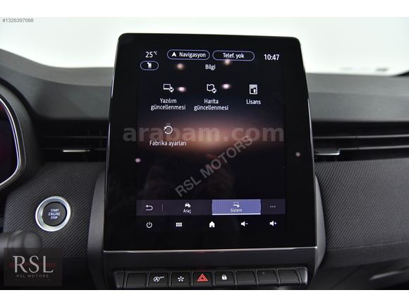 RSL MOTORS'DAN 2025 MODEL RENAULT CLİO ESPRİT ALPİNE HATASIZ %20