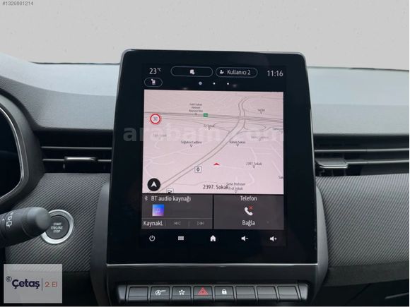 ÇETAŞ RENAULT MAHMUTBEYDEN 2025 1.0 TCE ALPİNE CLİO HATASIZ GRİ