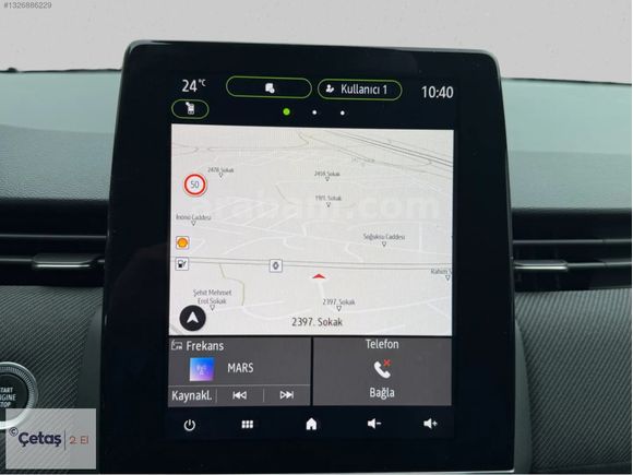 ÇETAŞ RENAULT MAHMUTBEYDEN 2025 1.0 TCE ALPİNE CLİO HATASIZ GRİ