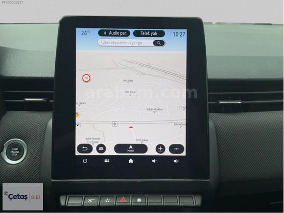 ÇETAŞ RENAULT MAHMUTBEYDEN 2025 1.0 TCE ALPİNE CLİO HATASIZ MAVİ