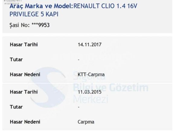 DÜŞÜK KİLOMETRE CLİO 2