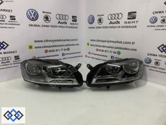 Passat B7 Sağ Sol Far 2011-2015 Sıfır OEM Uyumlu (Takım Set)