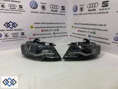 Audi A4 B8 Xenon + LED Far 2009-2012 Sıfır Orijinal Uyumlu Takım