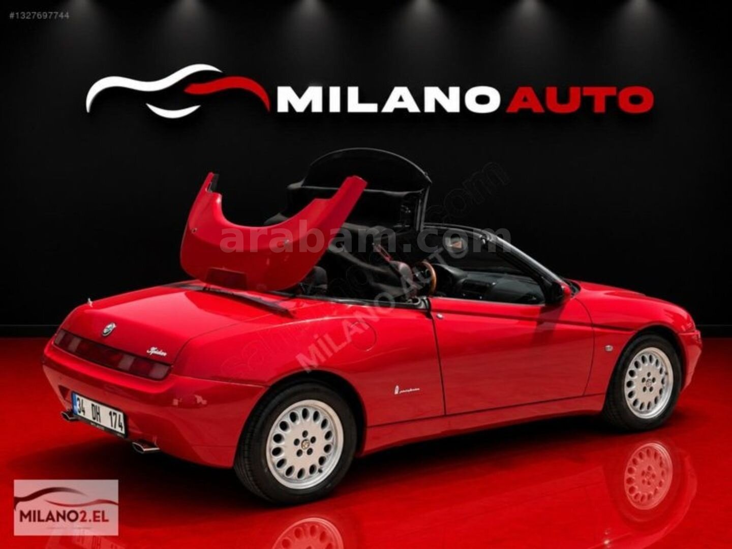 Galeriden Alfa Romeo Spider 2.0 TS 1997 Model İstanbul 196.000 km Kırmızı 3