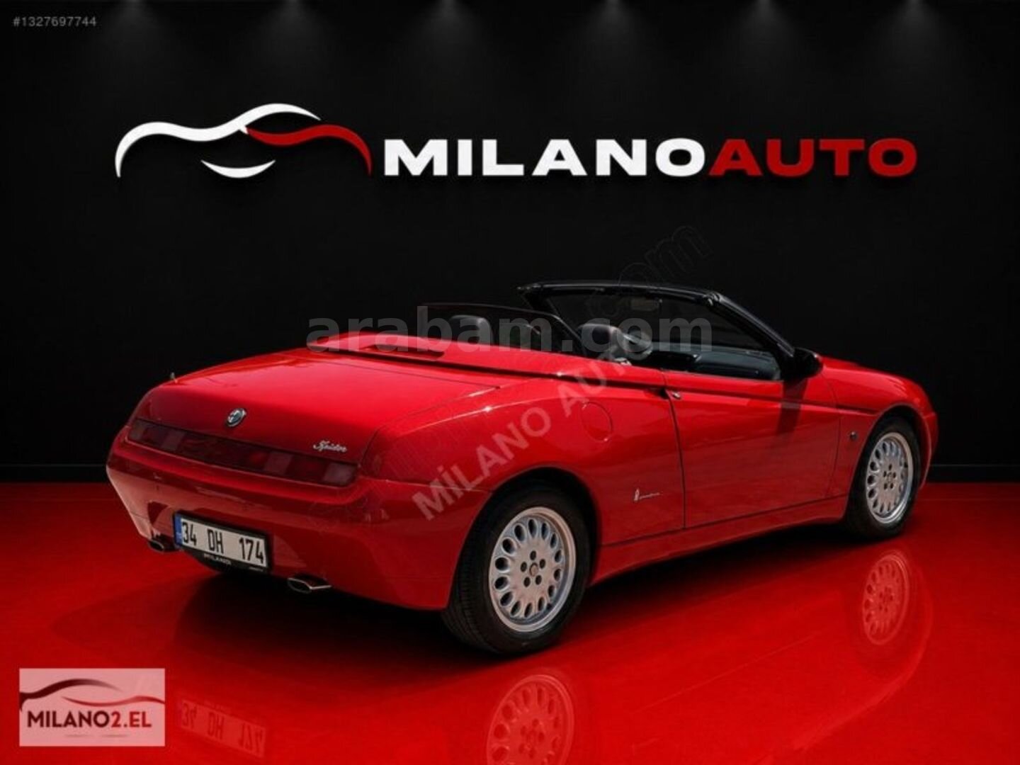 Galeriden Alfa Romeo Spider 2.0 TS 1997 Model İstanbul 196.000 km Kırmızı 5