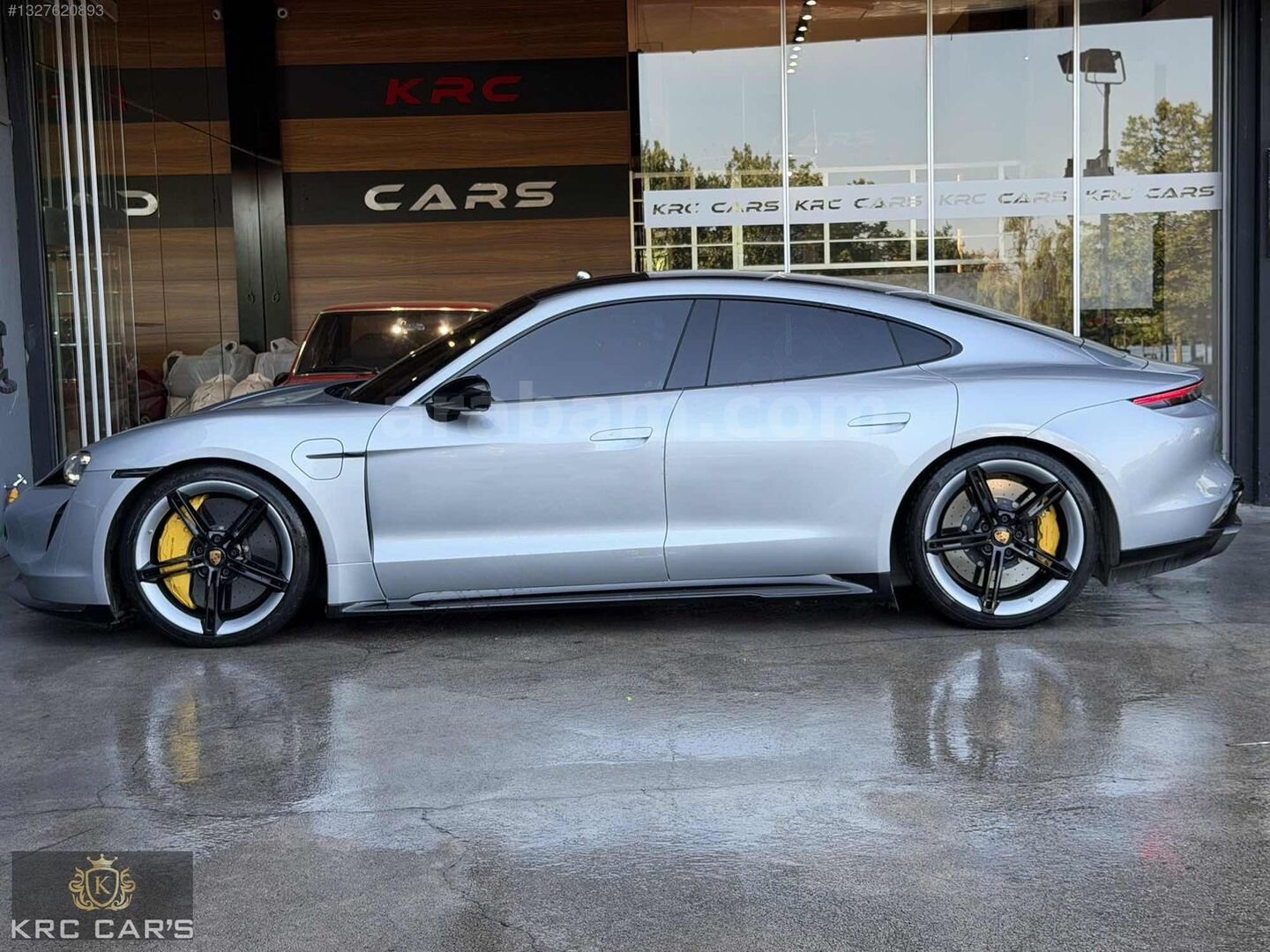 Galeriden Porsche Taycan Elektrik Turbo S 2021 Model İstanbul 60.000 km Gri 5