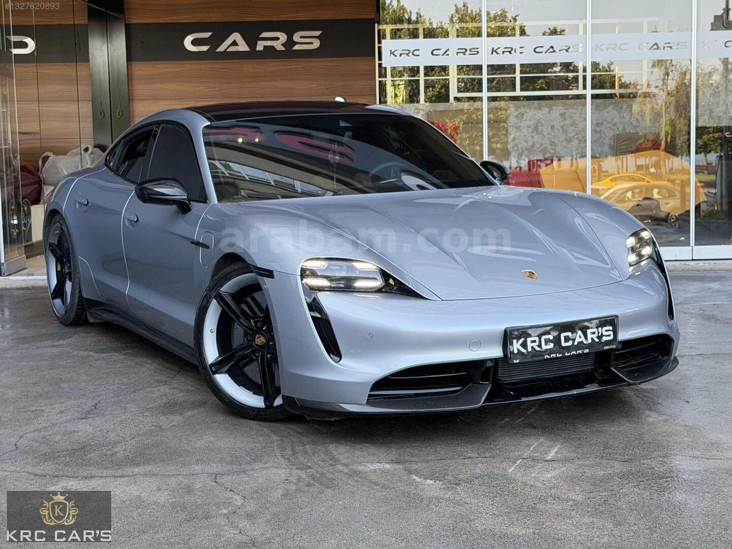 Galeriden Porsche Taycan Elektrik Turbo S 2021 Model İstanbul 60.000 km Gri 3