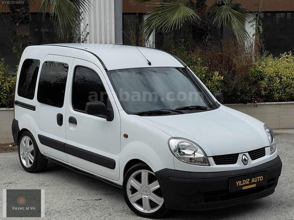 YILDIZ'DAN 2004 RENAULT KANGOO 1.5 dCi HATASIZ İLK PLAKA
