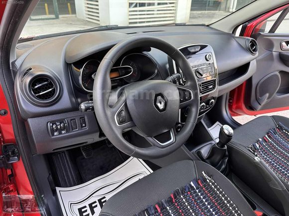 EFE'de BOYASIZ 2020 CLİO 90 HP MASRAFSIZ ALEV KIRMIZI 100 BİNDE.