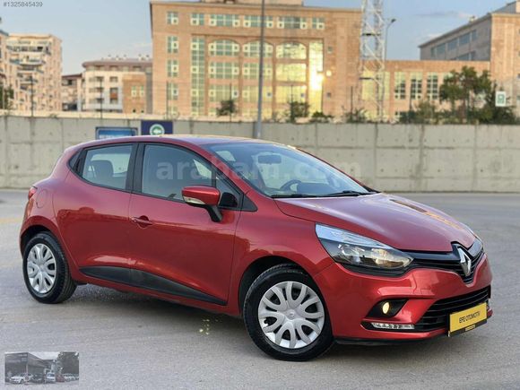 EFE'de BOYASIZ 2020 CLİO 90 HP MASRAFSIZ ALEV KIRMIZI 100 BİNDE.