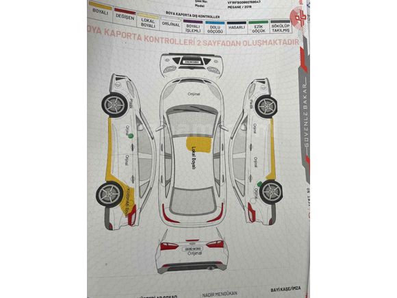 Sahibinden Renault Megane 1.5 dCi Icon 2018 Model 