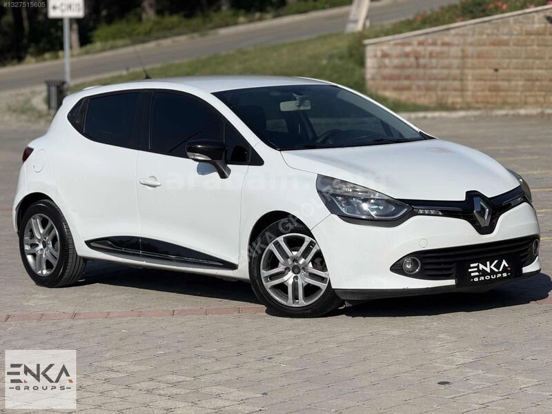 Galeriden Renault Clio 1.2 Touch 2013 Model Denizli 180.000 km Beyaz